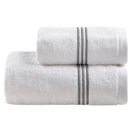 Coppia di Asciugamani in Spugna di Cotone con Bacchette - Daytona Coppia di spugna Lisola Grigio