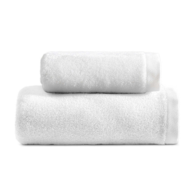 Coppia di Spugna in cotone pettinato - Eden Coppia di spugna Lisola Bianco