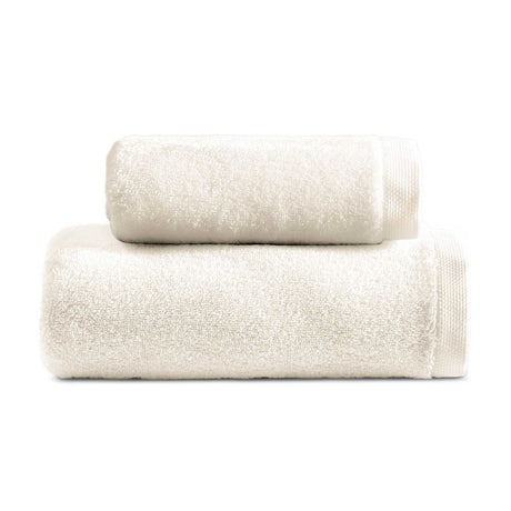 Coppia di Spugna in cotone pettinato - Eden Coppia di spugna Lisola Avorio