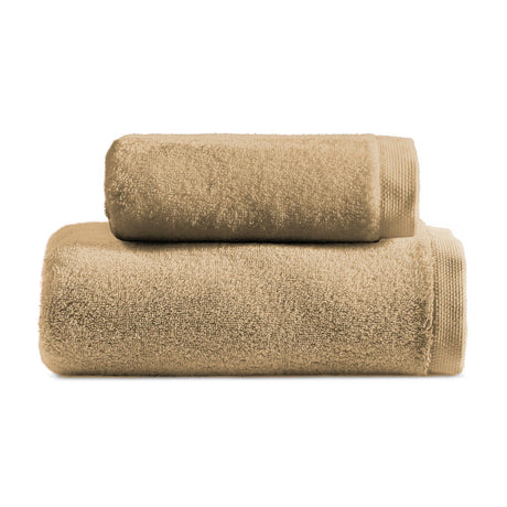 Coppia di Spugna in cotone pettinato - Eden Coppia di spugna Lisola Taupe