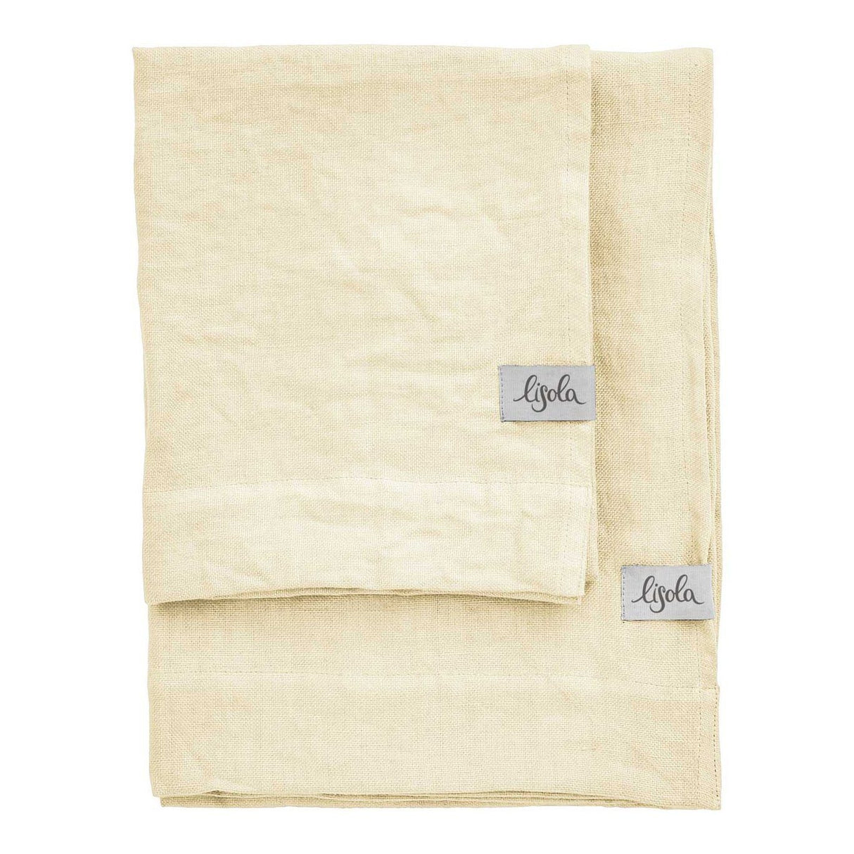 Coppia in Panamà di puro Lino - Panamà Coppia di spugna Lisola Corda