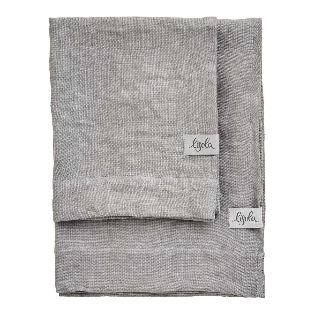 Coppia in Panamà di puro Lino - Panamà Coppia di spugna Lisola Grigio (Fumo)