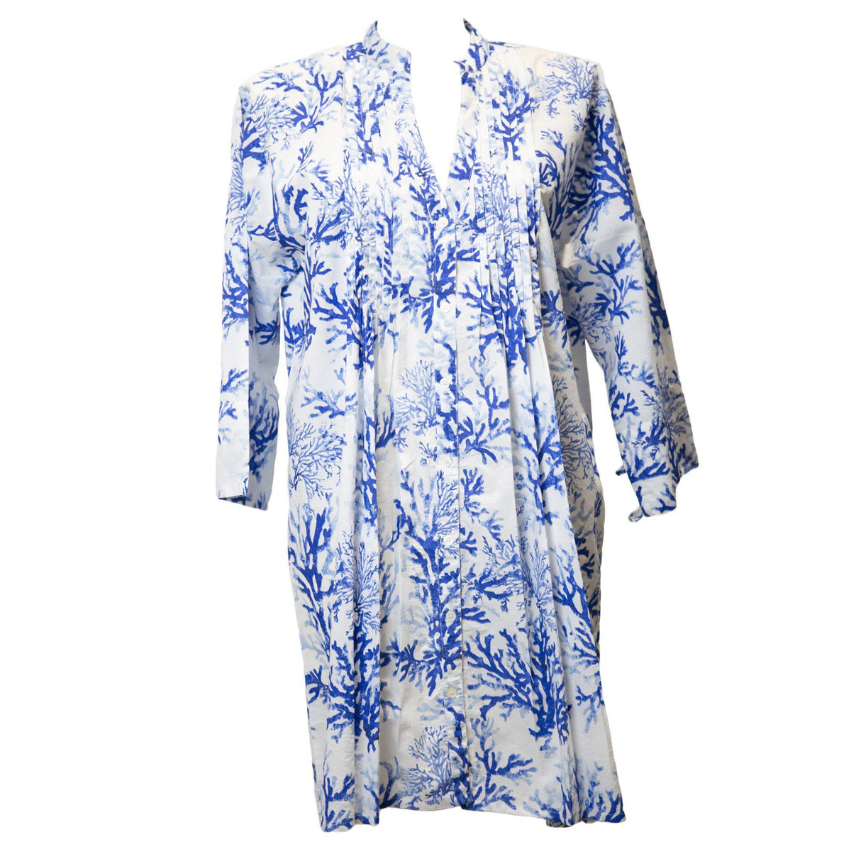 Copricostume in Puro Cotone fantasia corallina - Phocea Copricostume Marinette Saint-Tropez Blu S/M