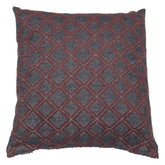 Copricuscino in cotone motivo rombi - Deco Copricuscino David Fussenegger Cioccolato
