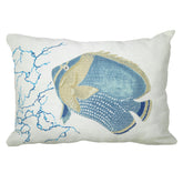 Copricuscino in Puro Cotone Fantasia Stampata - Exodus Cuscini Arredo Marinette Saint-Tropez