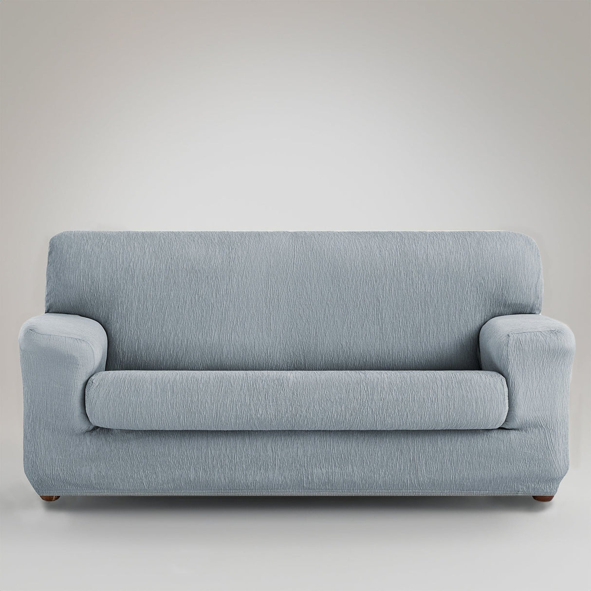 Copricuscino per Divano in Tessuto Jacquard - Teide Copricuscino Berlmarti Copripoltrona Azzurro