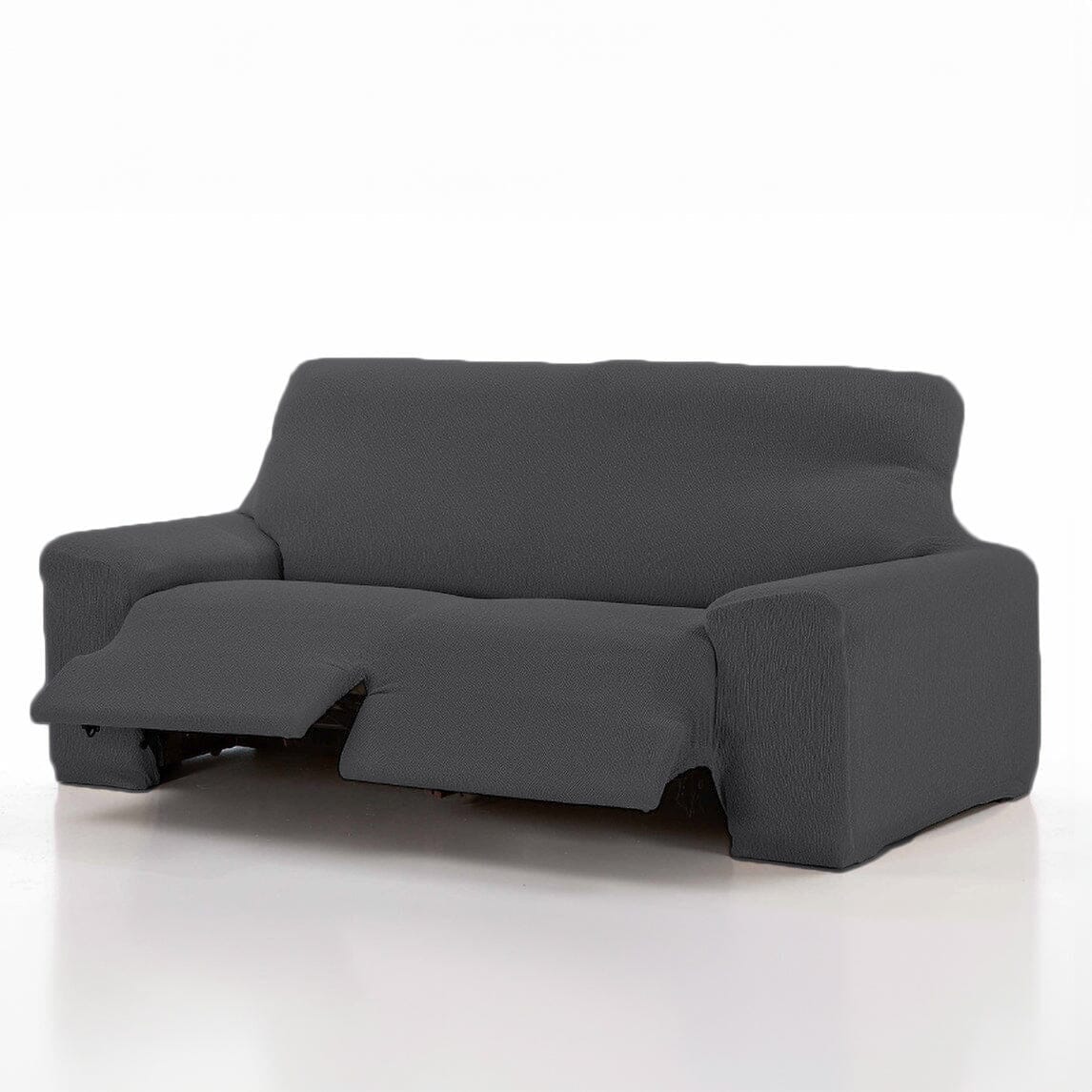 Copridivano Sagomato per Divano Reclinabile in Tessuto Jacquard - Teide Copridivano Belmarti Copridivano (2 Posti) Grigio