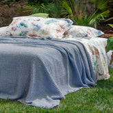 Copriletto in Cotone a Nido d'Ape StoneWashed No Stiro - Anthony Copriletto Bianca