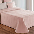 Copriletto in Piquet di Cotone con Fantasia Lavorazione Jacquard - Botticelli Copriletto Daunex Matrimoniale Rosa