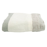 Copriletto in Puro Lino Rigato Fay - Creole Home Grigio