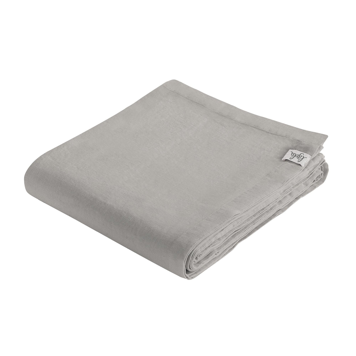 Copriletto Puro LINO StoneWashed NO Stiro - Grafite Copriletto Lisola Matrimoniale Grigio (Prisma)