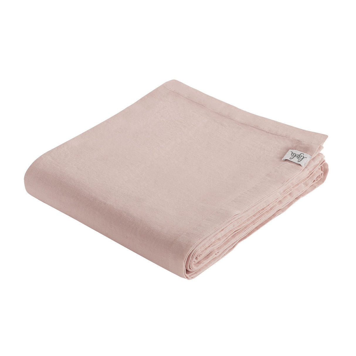 Copriletto Puro LINO StoneWashed NO Stiro - Grafite Copriletto Lisola Matrimoniale Rosa (Incenso)