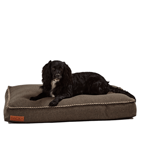 Cuccia per cani in fibre di Olefina - Cobana Cuscino SACKit Grande Marrone