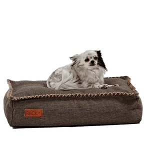 Cuccia per cani in fibre di Olefina - Cobana Cuscino SACKit Piccolo Marrone 