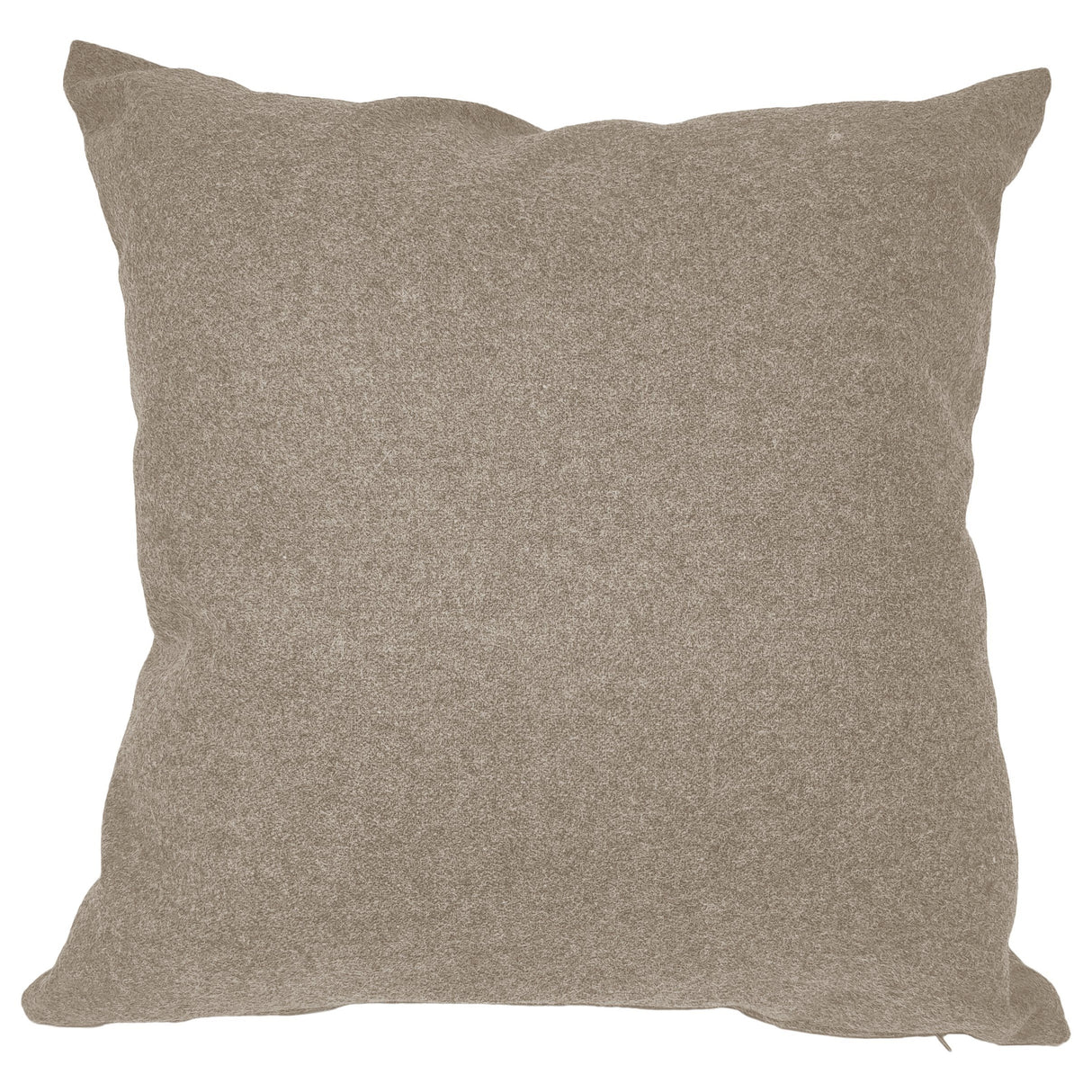 Cuscino Bombato Arredo in Lana in Tinta Unita - Pier Cuscini Arredo Lisola Beige