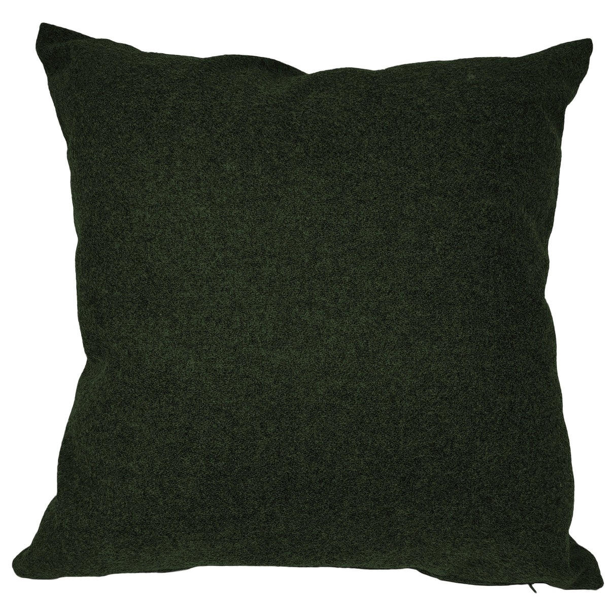 Cuscino Bombato Arredo in Lana in Tinta Unita - Pier Cuscini Arredo Lisola Verde