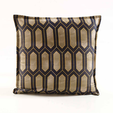 Cuscino d'Arredo a Stampa Geometrica - Royal Cuscini Arredo Lisola Oro