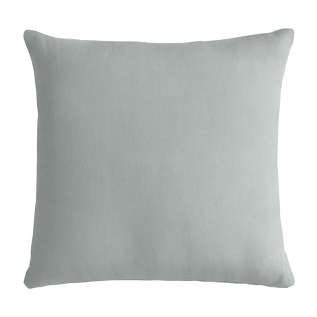 Cuscino in Puro Cotone Stonewashed Tinta Unita - Senna Cuscini Arredo Lisola Stone Cenere
