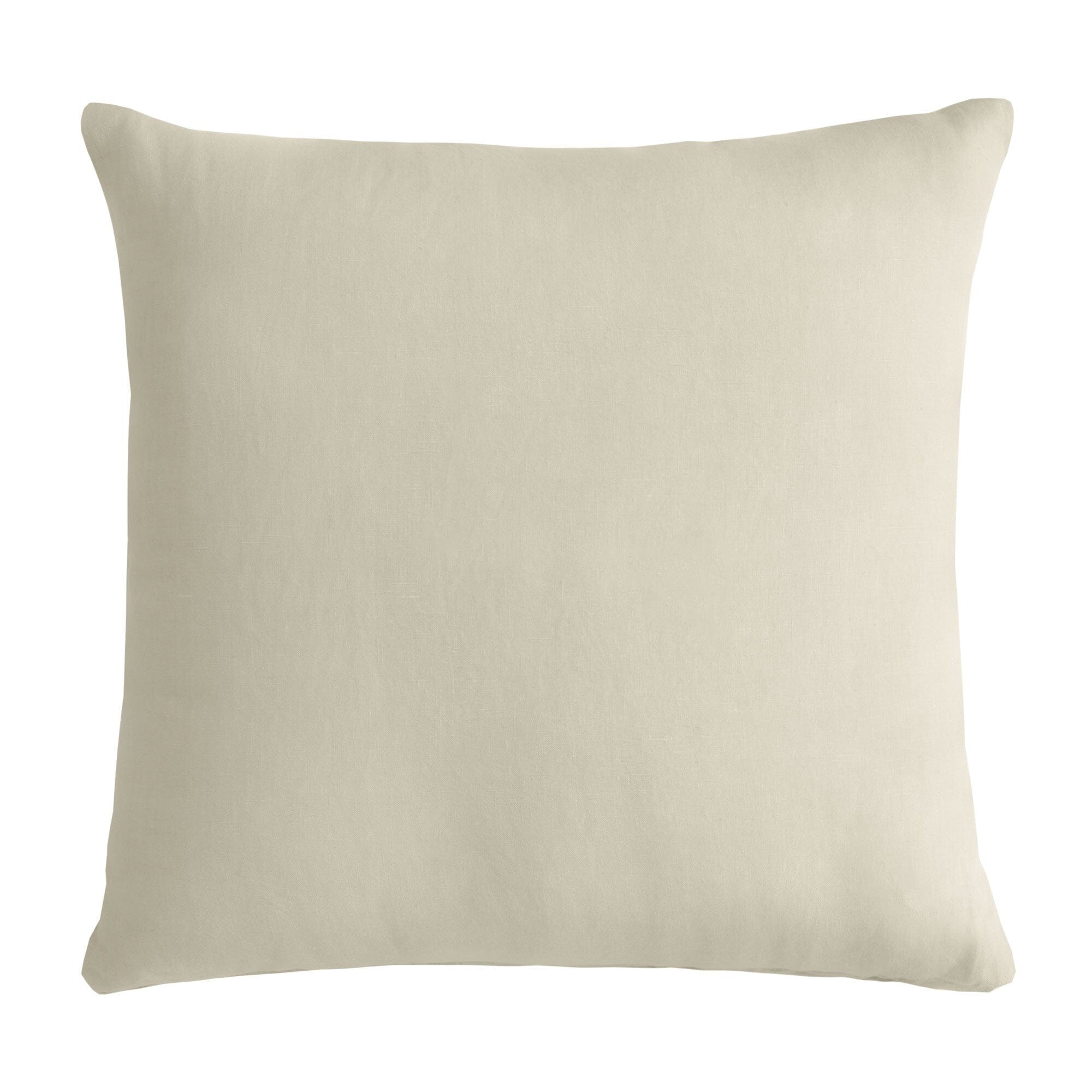 Cuscino in Puro Cotone Stonewashed Tinta Unita - Senna Cuscini Arredo Lisola Stone Sabbia