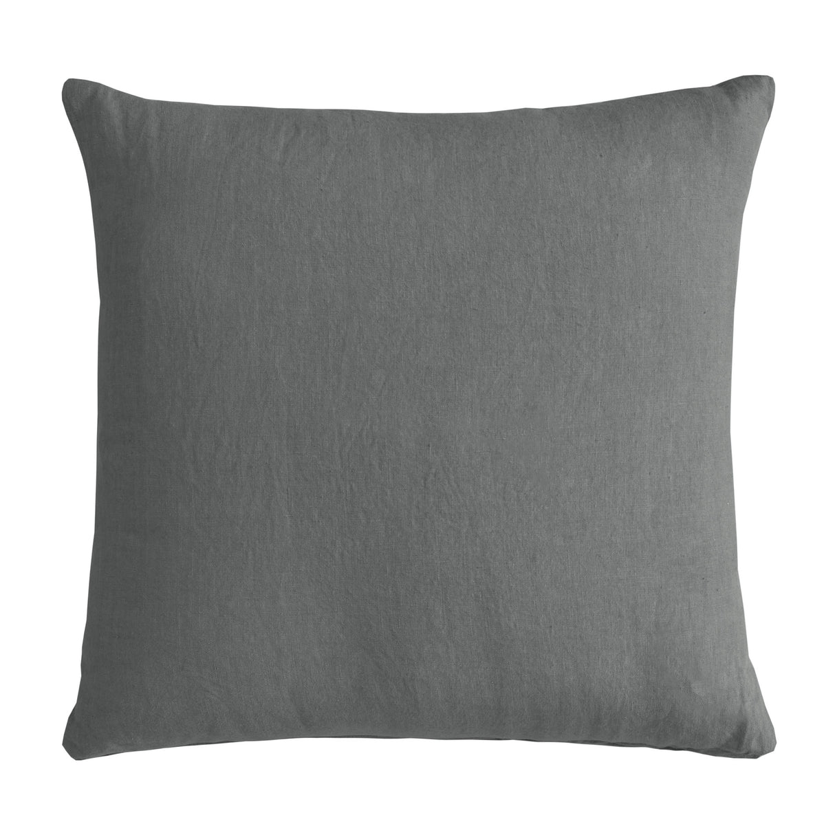 Cuscino in Puro Lino Stonewashed Tinta Unita - Sydney Cuscini Arredo Lisola Grisaglia