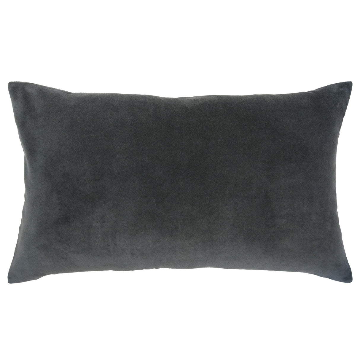 Cuscino in Velluto Tinta Unita - Elise Cuscino Vivaraise 30x50cm Acciaio