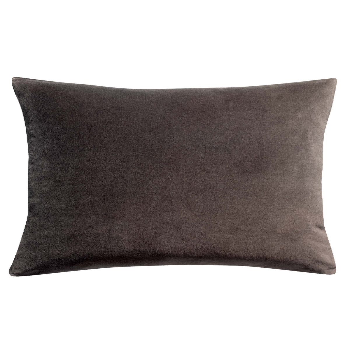 Cuscino in Velluto Tinta Unita - Elise Cuscino Vivaraise 30x50cm Marrone