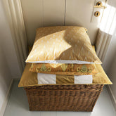 Cuscino in Velluto Stampa Geometrica Doubleface - Lily Cuscini Arredo Vanilla Fly