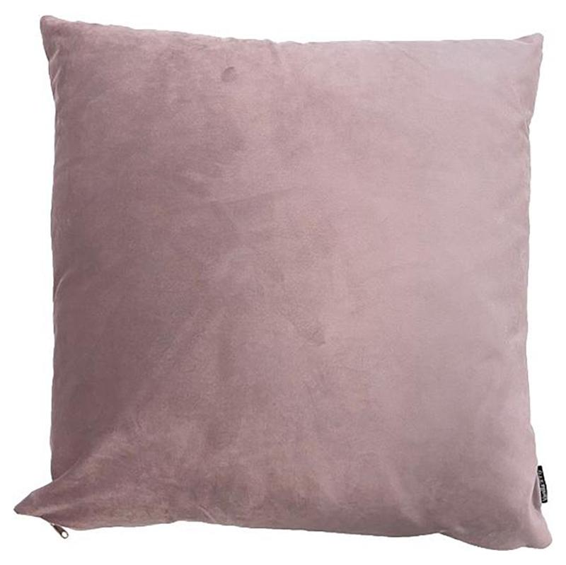 Cuscino in Velluto Tinta Unita - Mat Cuscini Arredo Vanilla Fly 50x50CM Malva