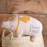 Cuscino Lucky Pig - Silvretta Cuscini Arredo David Fussenegger