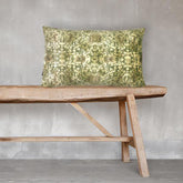 Cuscino Rettangolare in Velluto Stampato - Pretty Green Cuscini Arredo Vanilla Fly