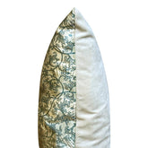 Cuscino Rettangolare in Velluto Stampato - Pretty Green Cuscini Arredo Vanilla Fly