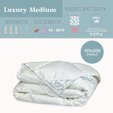 Daunex Siberian Luxury Piumino Medium Piumino d'oca Daunex 155 x 200 (Singolo)