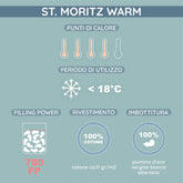 Daunex St.Moritz Piumino Warm Piumino d'oca Daunex 