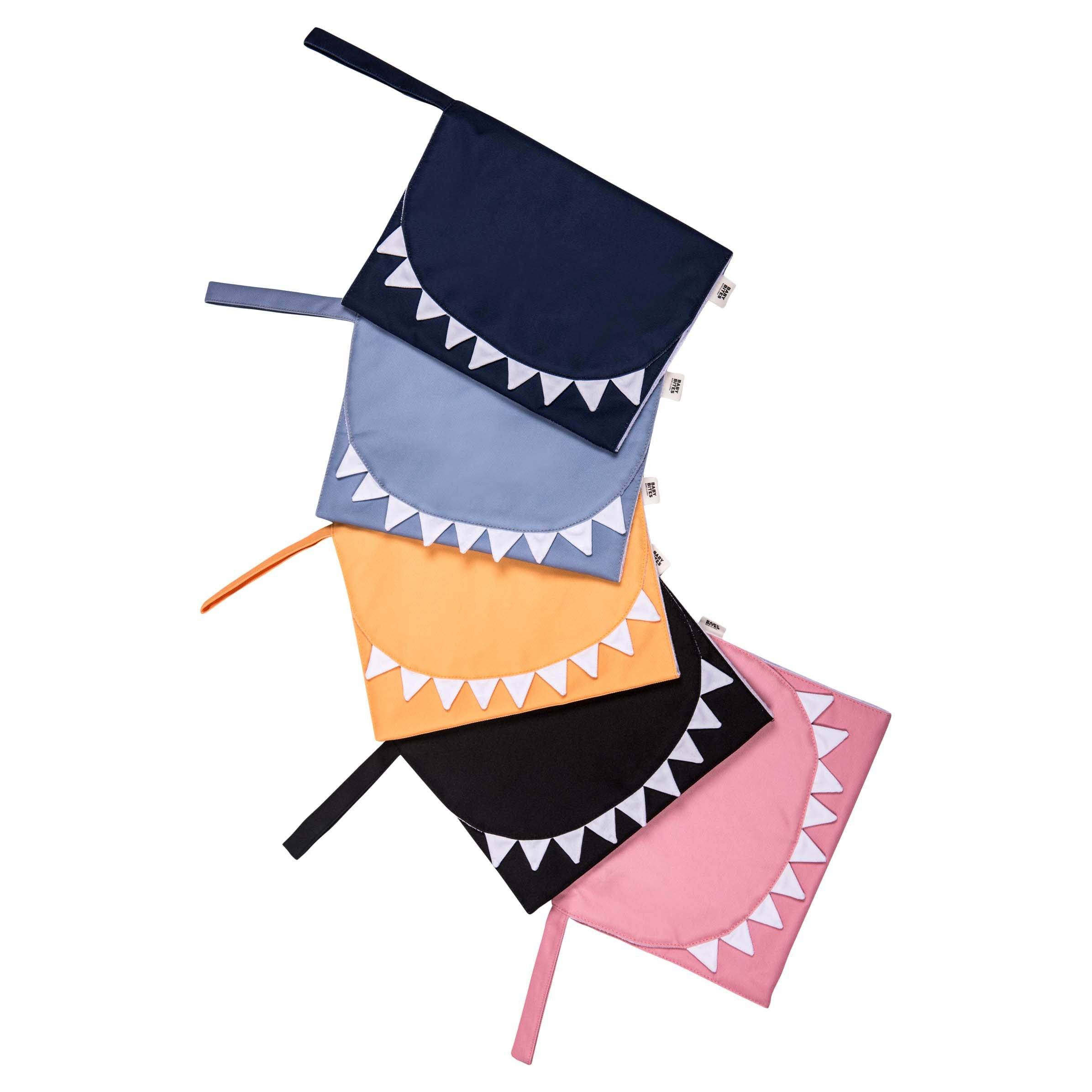 Fasciatoio Portatile Impermeabile in Tinta Unita - Shark Fasciatoi Baby Bites