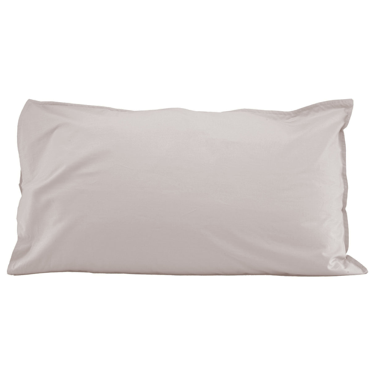 Federa in Percalle di Cotone Tinta Unita - Arianna Federa Fazzini Grigio