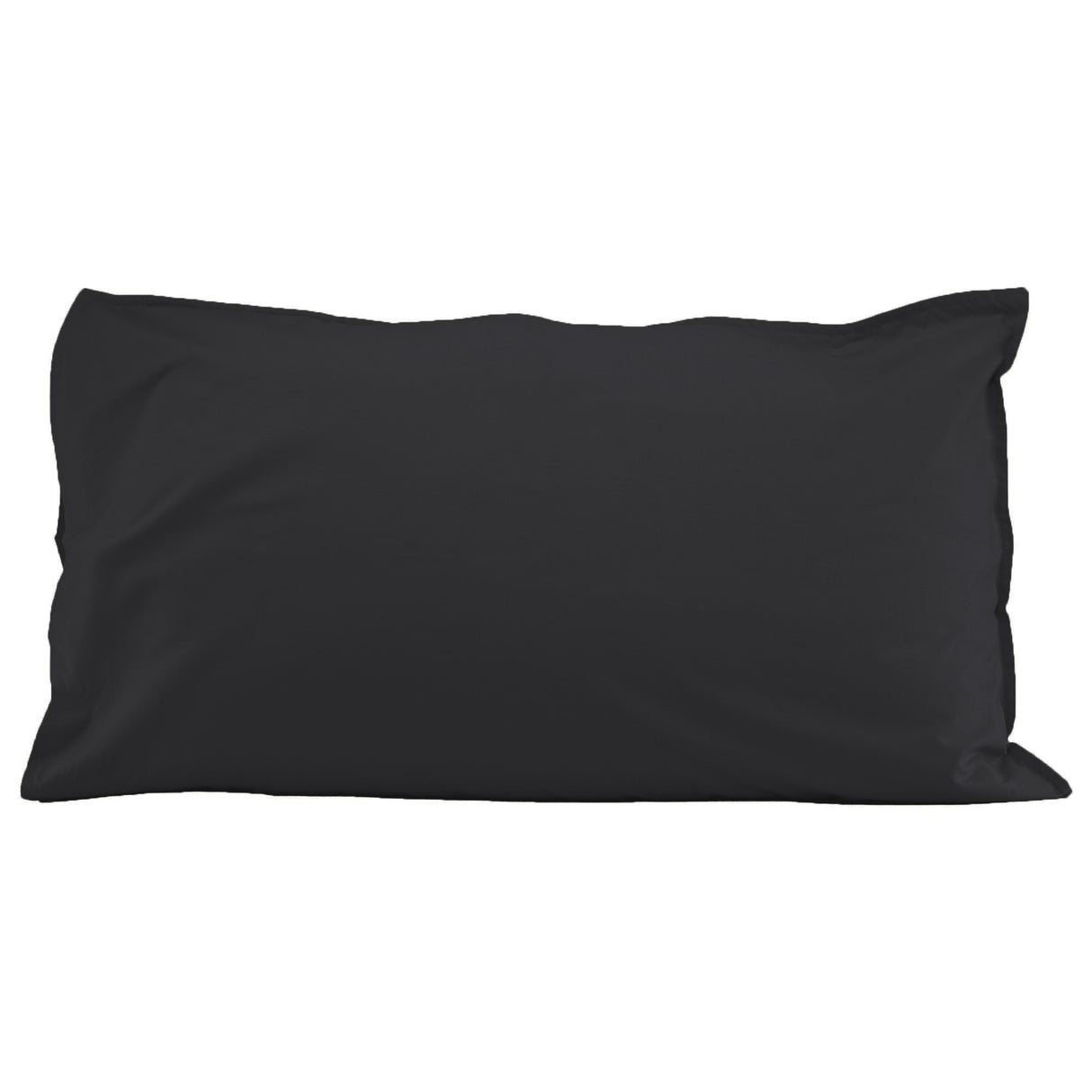 Federa in Percalle di cotone tinta unita - Arianna Federa Fazzini Nero