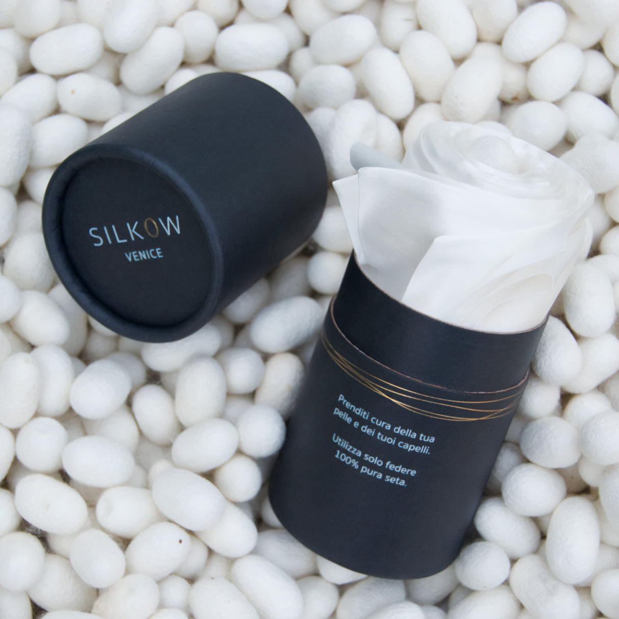 Federa in Raso di Seta Bordo Stretto - S22 Federa Silkow