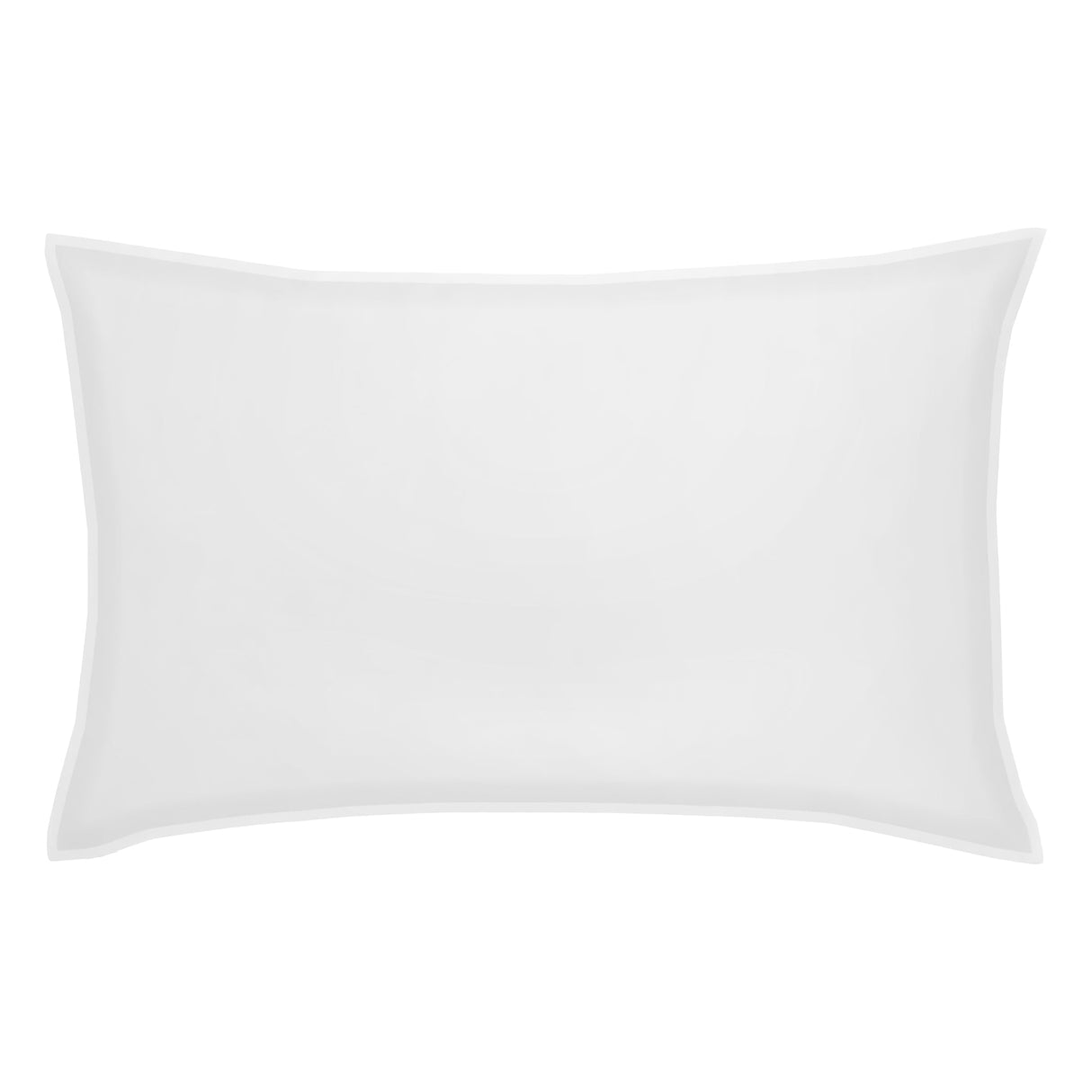 Federa in Raso di Seta Bordo Stretto - S22 Federa Silkow Bianco