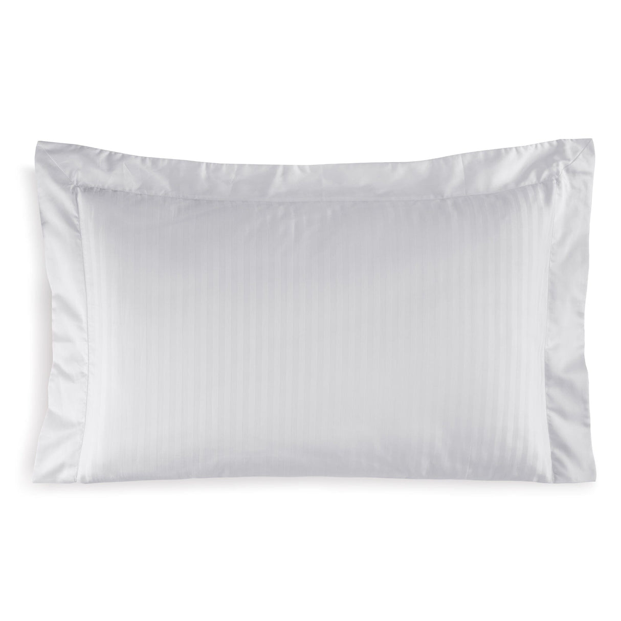 Federa in Raso Rigato di Puro Cotone - Rubino Federa Lisola Ostrica