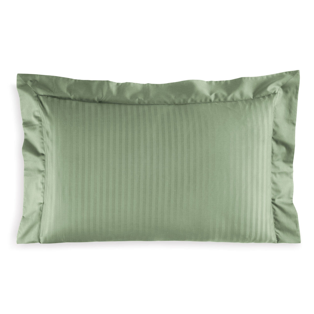 Federa in Raso Rigato di Puro Cotone - Rubino Federa Lisola Ruppia