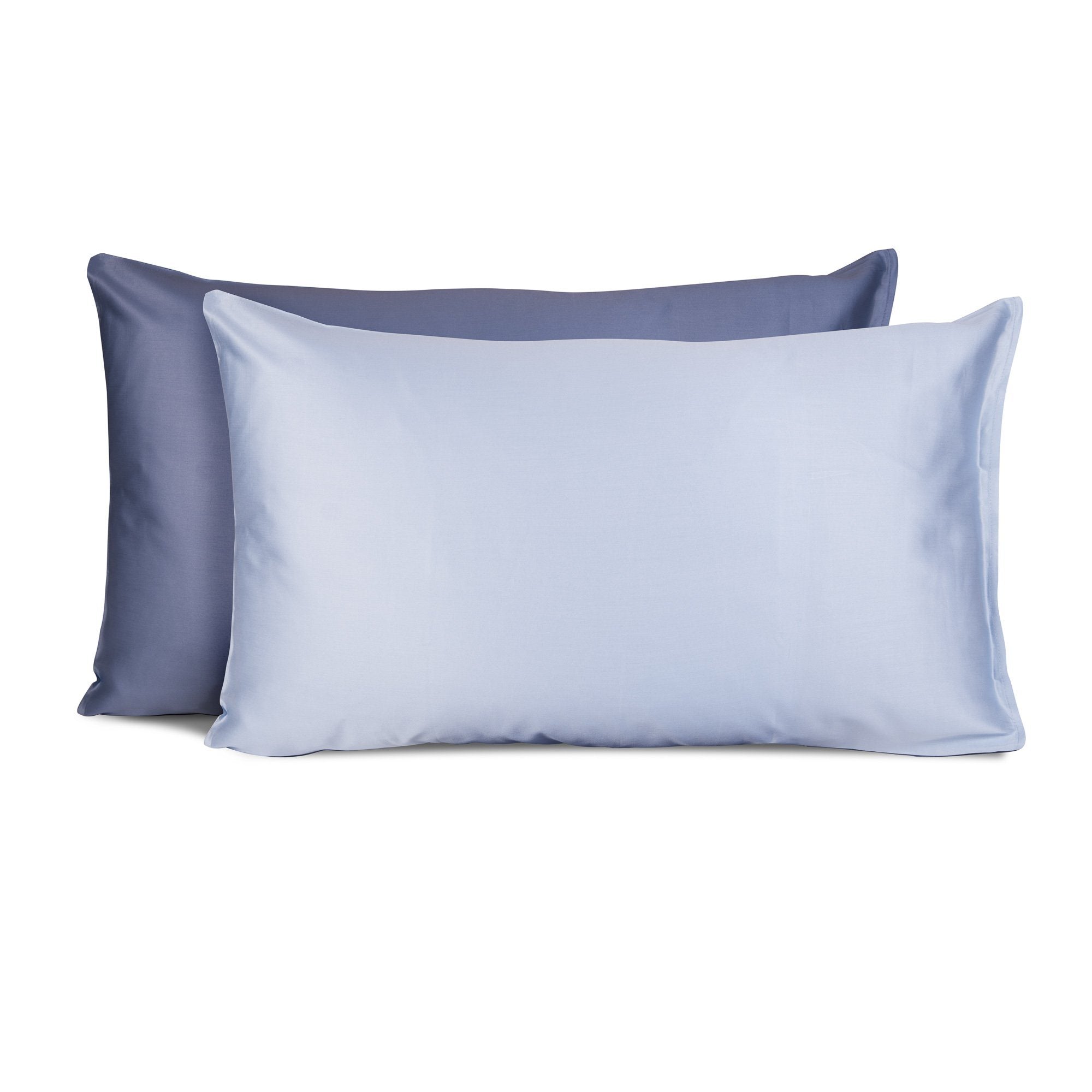 Federa Reversibile in Raso di Puro cotone - Mirror federa BiancoPerla Valanga/Crepaccio