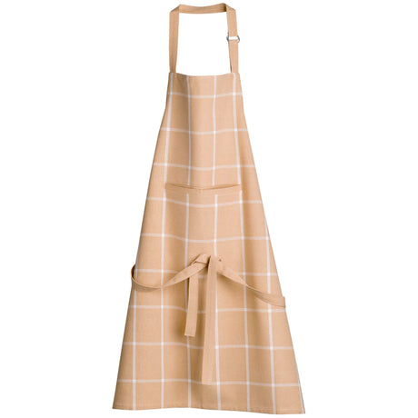 Grembiule in Cotone Riciclato a Quadri - Doha Grembiule Winkler Corda
