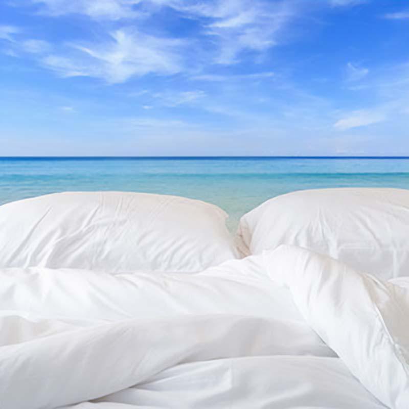 Guanciale in Fibra Riciclata - Aerelle Blue Guanciale Lisola