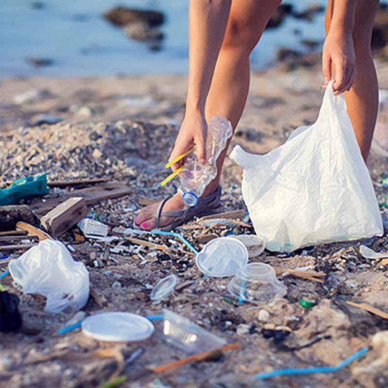 Guanciale in Fibra Riciclata - Aerelle Blue Guanciale Lisola