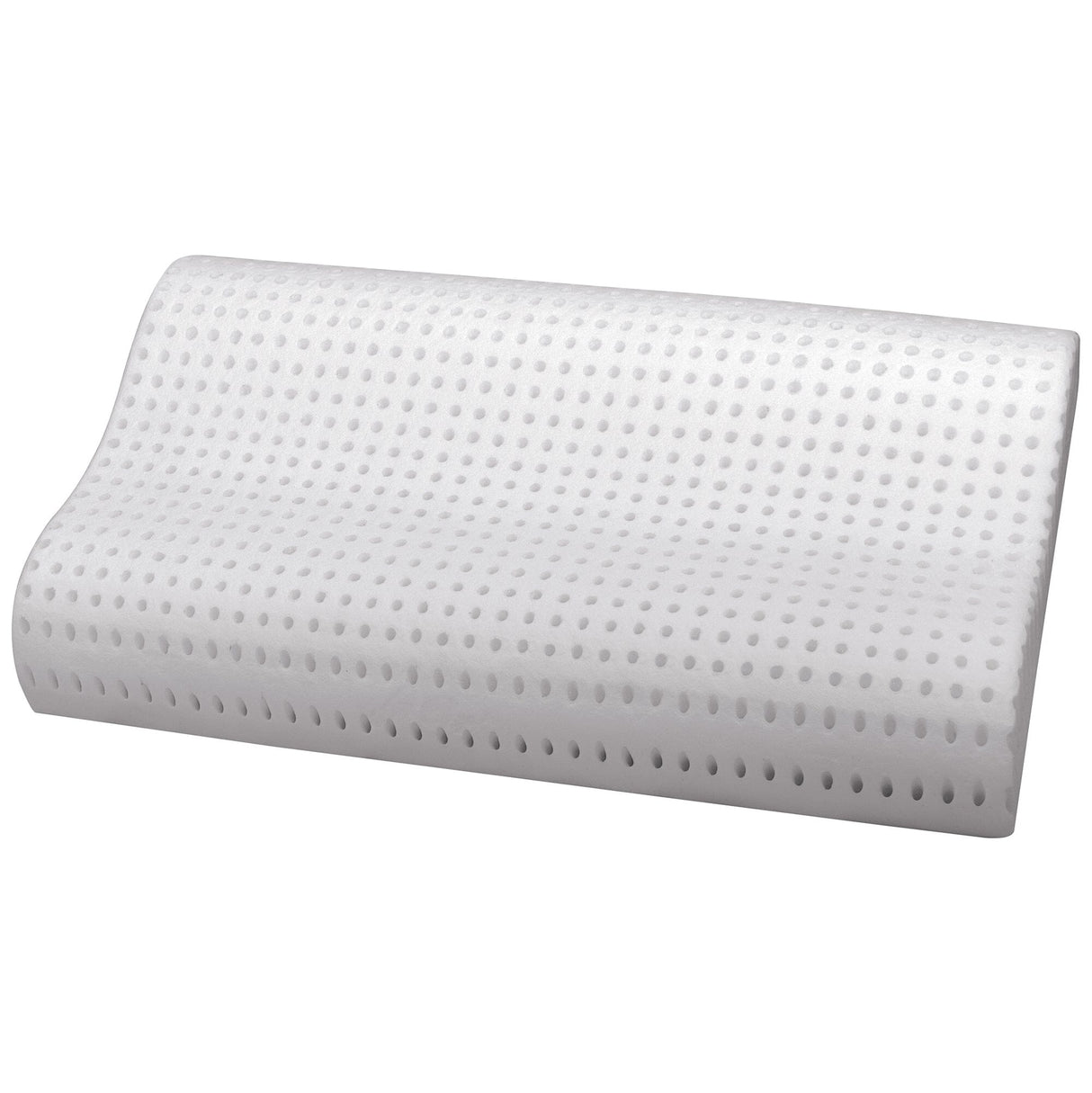 Guanciale in Memory Forato a Doppia Onda - Millefori Guanciale Lisola 22 cm