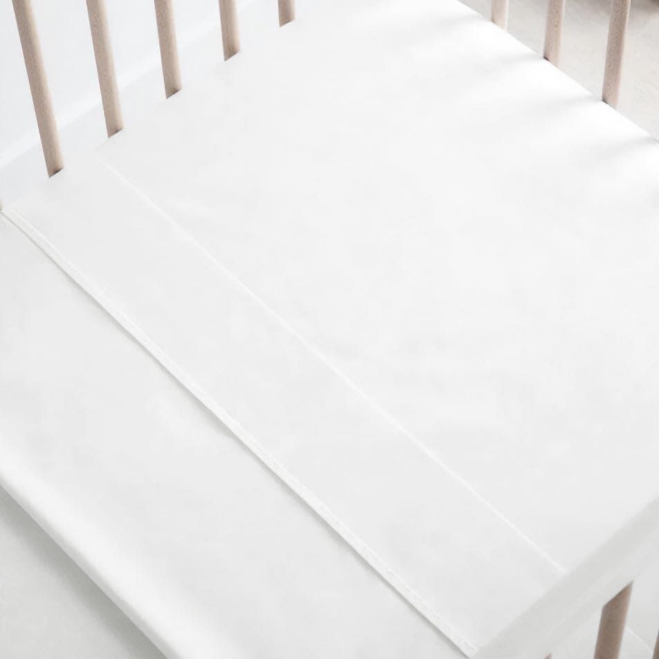 Lenzuolo da Sotto Bambù Organico in Tinta Unita - Nanna Lenzuolo Sotto Bambini Bamboom