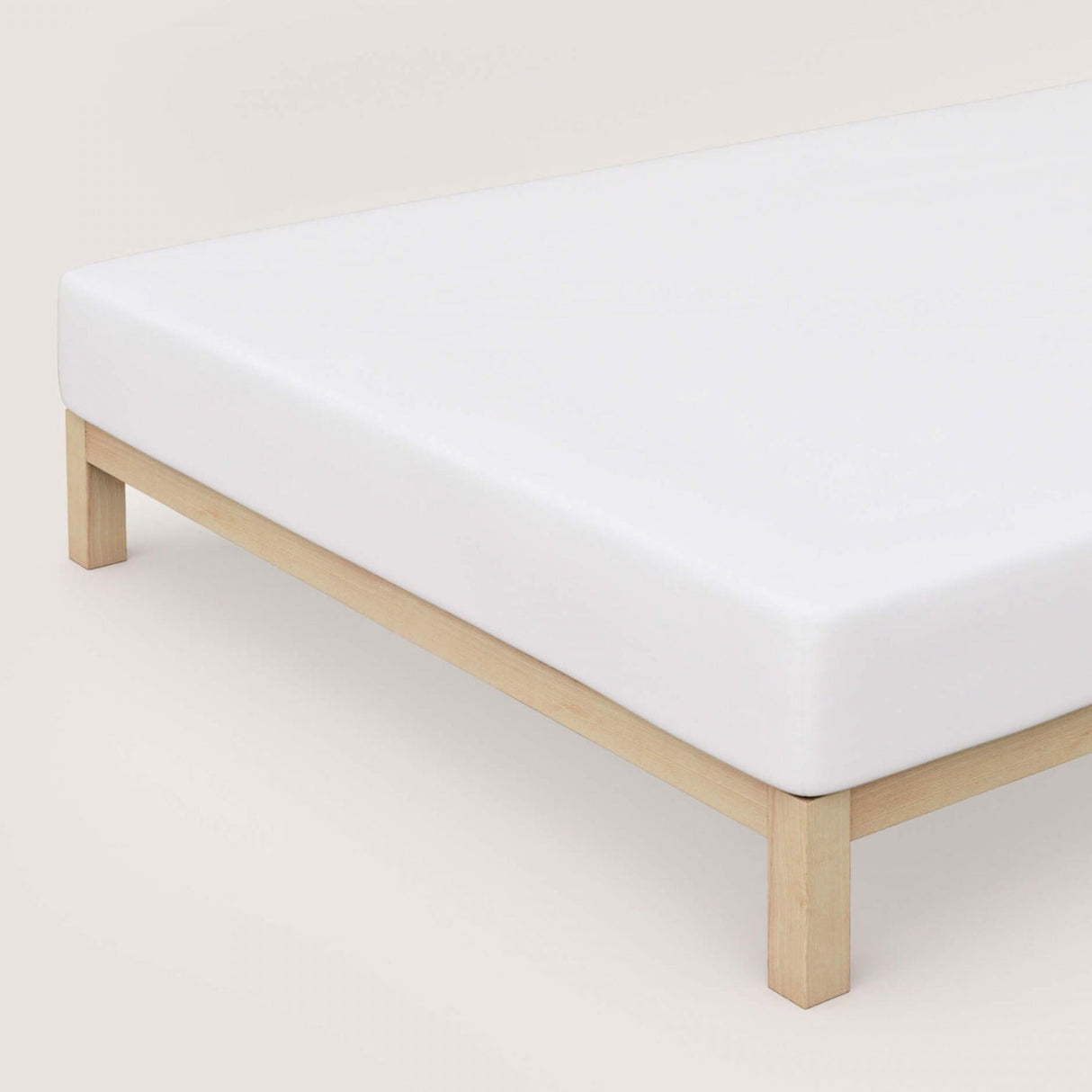 Lenzuolo da Sotto con angoli in Makò Jersey no stiro - Makò Lenzuolo Sotto Daunex Singolo Bianco