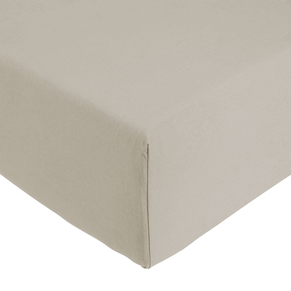 Lenzuolo da Sotto con angoli in Puro Cotone - Face Lenzuolo Sotto BiancoPerla Singola Sabbia