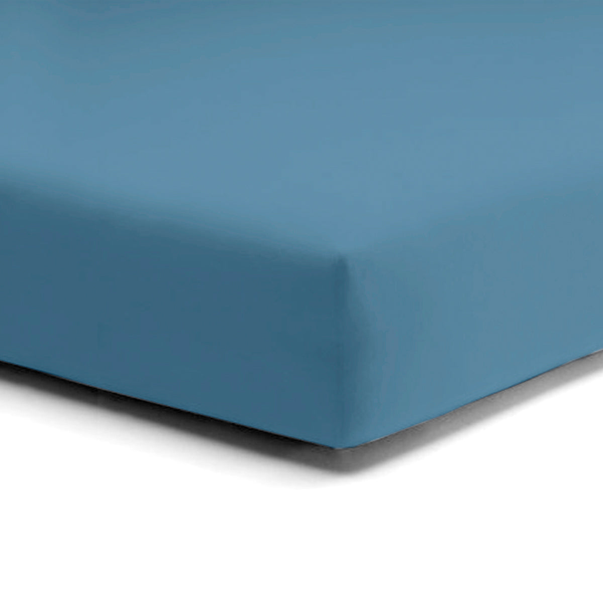 Lenzuolo da Sotto con angoli in Puro cotone Jersey no stiro - Makò Deluxe Lenzuolo Sotto Daunex Singolo Jeans