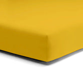 Lenzuolo da Sotto con angoli in Puro cotone Jersey no stiro - Makò Deluxe Lenzuolo Sotto Daunex Singolo Oro 